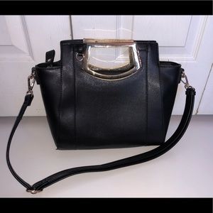 Black Leather Purse